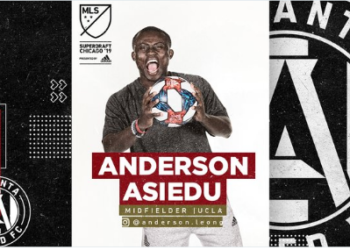 Video: Anderson Asiedu’s first words after being picked by Atlanta United