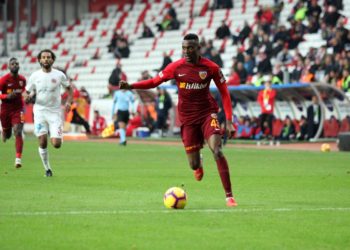Bernard Mensah sent off in Kayserispor 1-1 stalemate with Bursaspor in Turkish Süper Lig