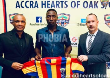 OFFICIAL: Hearts announce signing of Striker Kofi Kordzi from Royal FC