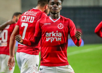 Video: Watch Emmanuel Boateng’s outstanding debut goal for Hapoel Tel Aviv