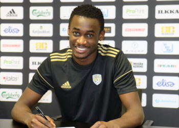 Ghana youth midfielder Jude Arthur completes loan move to Finnish side SJK
