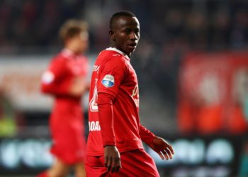 Ghana forward Yaw Yeboah on target for CD Numancia