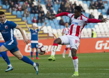 Video: Boakye-Yiadom nets brace as Red Star Belgrade thrash Vojvodina