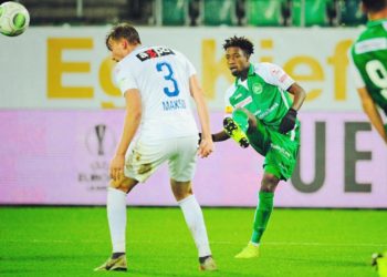 Majeed Ashimeru scores   for St. Gallen in win over FC Zurich