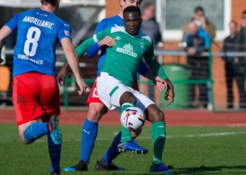 Ghanaian forward Jonah Osabutey on target for Werder Bremen in draw against SV Drochtersen