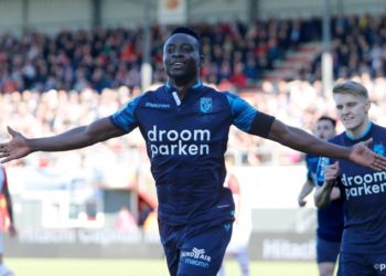 Video: Striker Dauda Mohammed nets debut goal for Dutch side Vitesse