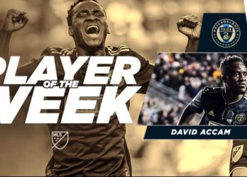 Philadelphia Union forward David Accam named MLS Player of the Week
