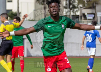 Video: Ghana striker Johnson Oppong Owusu scores 10th league goal for Marítimo U-23 side in Portugal