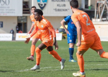 Ghana youth Prince Ampem scores in HNK Sibenik heavy win over Zadar in Croatia