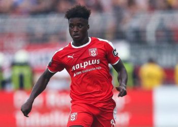 Ghanaian teen Braydon Manu suffers serious injury in Hallescher FC victory at Aalen