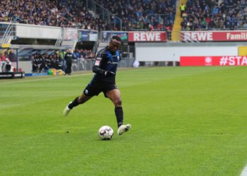 Ghana U-23 striker Bernard Tekpetey scores 11th goal of the season for SC Paderborn  in Germany
