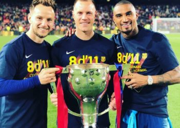 Kevin Prince Boateng becomes first ever Ghanaian player to win Spanish La Liga with Barcelona