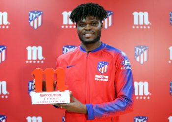 Ghana ace Thomas Partey wins Atletico Madrid Player of the Month for March