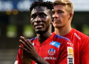 Video: Mamudo Moro scores in Helsingborg IF 2-1 defeat to BK Hacken