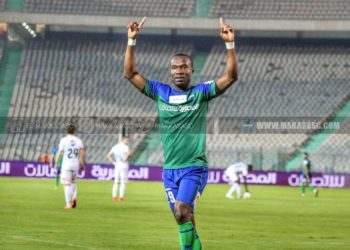 John Antwi scores 10th league goal for Misr El Makasa in draw with Pyramid FC