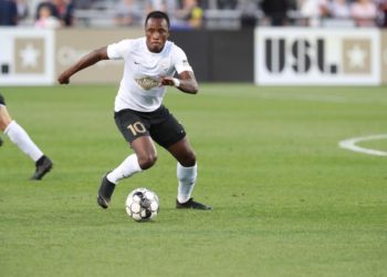 Ghana forward Prosper Kasim on target for Birmingham Legion in win over West Chester