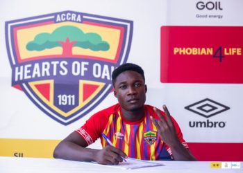 VIDEO: Hearts of Oak unveil  Dominic Eshun for the second time