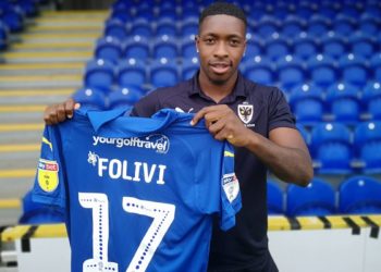 Ghanaian forward Michael Folivi rejoins AFC Wimbledon on loan from Watford