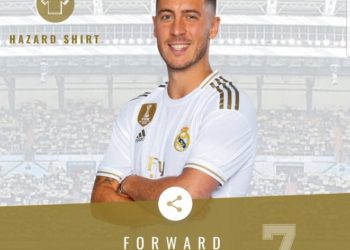 Eden Hazard: Ex- Chelsea Star Given Real Madrid’s Iconic No.7 Shirt