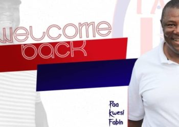 Official: Paa Kwesi Fabin rejoins Inter Allies as head Coach