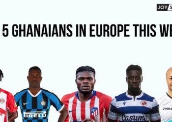 Top five Ghanaian players from the weekend