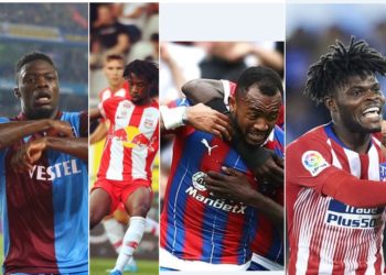 Performance Of Ghanaian Players Abroad: Jo Ayew, Ekuban, Ashimeru, Partey & TWENTY Others Score 26 GOALS