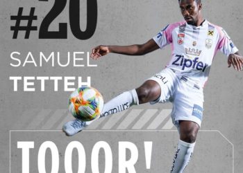 Video: Watch Samuel Tetteh’s goal for LAsk Linz in BIG win against Mattersburg