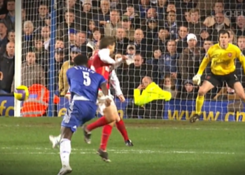 Michael Essien's stunner against Arsenal
