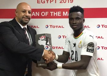 Caf U23 Afcon: Evans Mensah dedicates MoTM award to ‘all Ghanaians for their massive support’