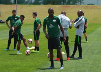 Video+Photos: Bafana Bafana holds first training before jetting off to Ghana on Monday for Black Stars 2021 Afcon Qualifier clash