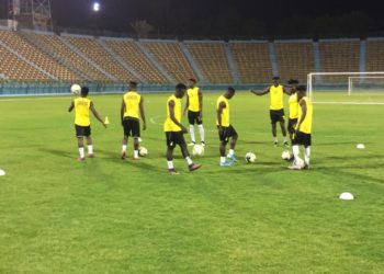 Video: Black Meteors hold first training ahead of Cameroon clash