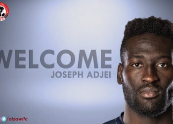 Ghanaian defender Joseph Adjei joins ISL side Aizawl FC on a two year deal