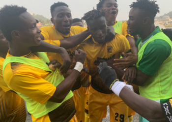 Ashgold 1-0 Dwarfs; Samed Ibrahim’s second half strike seals victory for the Miners