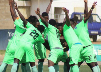 Bechem United 2-1 Berekum Chelsea; High-flying Blues stopped by Hunters in crucial Bono derby