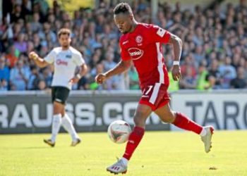 Bernard Tekpetey scores brace as Fortuna Düsseldorf thrash Viktoria Köln in friendly