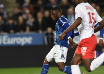 Video: Watch Majeed Waris’ goal for Strasbourg in HEAVY win over Stade de Reims
