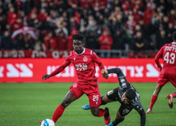 Ghanaian midfielder Emmanuel Boateng Stars in Hapoel Tel Aviv’s win over Hapoel Hadera