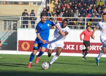 Ghanaian midfielder David Mawutor excels in FC Zhetysu away win over Kaspyi Aktau in Kazakhstan top-flight