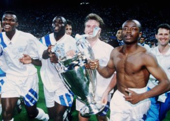 [VIDEO]: Watch How Abedi Pele won the UEFA Champions League for Marseille in 1993