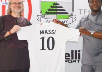 Massimiliano Taricone pays Inter Allies courtesy call