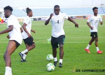 PICTURES: Black Stars hold final training in Cape Coast ahead of Sudan tie on Thursday