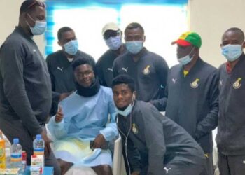 Ghana FA provides latest update on Black Satellites midfielder Sampson Agyepong who went unconscious in Morocco game