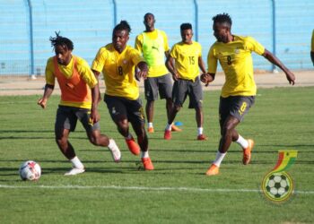 2021 AfconQ: Black Stars regroup for training ahead of South Africa and Sao Tome games [+photos]