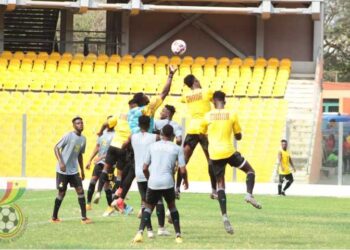 2021 AFCONQ: Black Stars Break Camp After Four Days Training