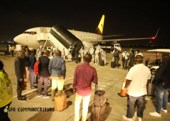VIDEO: Watch Black Stars departure and arrival in South Africa for 2021 Afcon qualifier