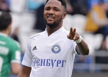 FC Orenburg striker Joel Fameyeh makes Black Stars debut in Morocco defeat