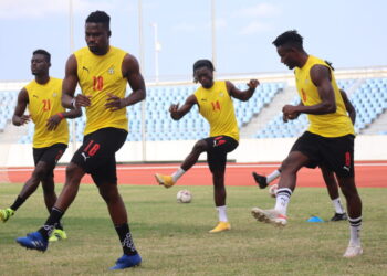 Photos: Black Stars continue preparation for Morocco, Ivory Coast friendlies