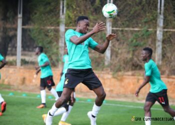 Photos: Black Stars train in Rabat ahead of Tuesday’s International friendly against Morocco