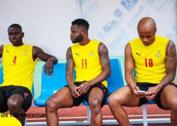 Black Stars hold training in Cape Coast ahead of Ethiopia clash