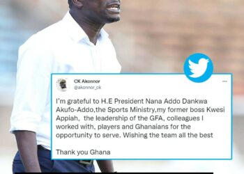 CK Akonnor thanks Akufo-Addo, Ghana FA in his farewell message